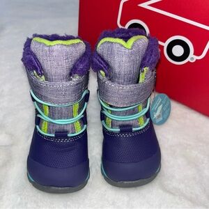 See Kai Run Purple and Blue Kids Boots